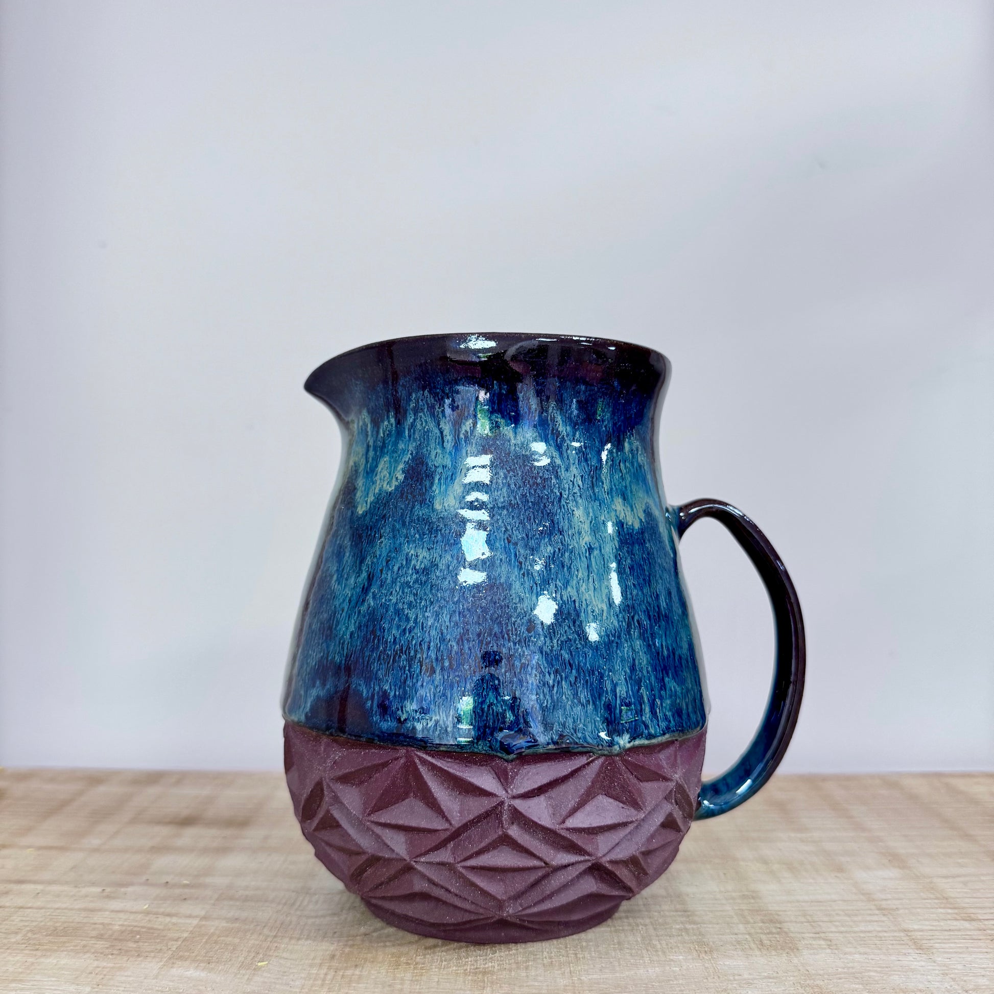 Handmade ceramic jug big