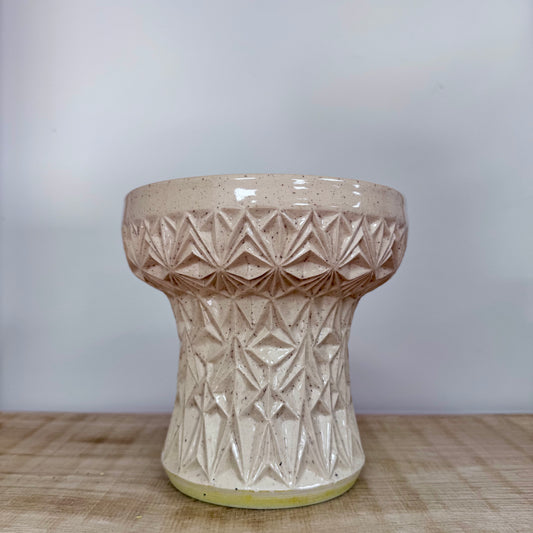Handmade decorative bowl high
