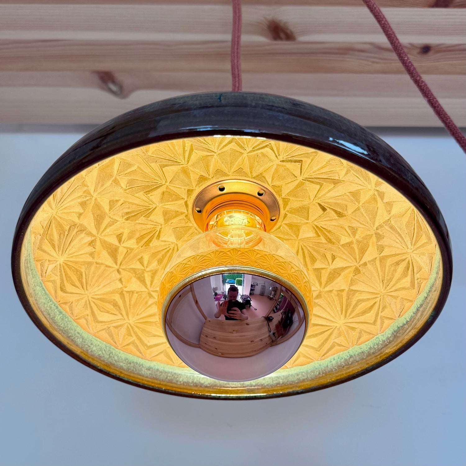 Hanglamp hoek