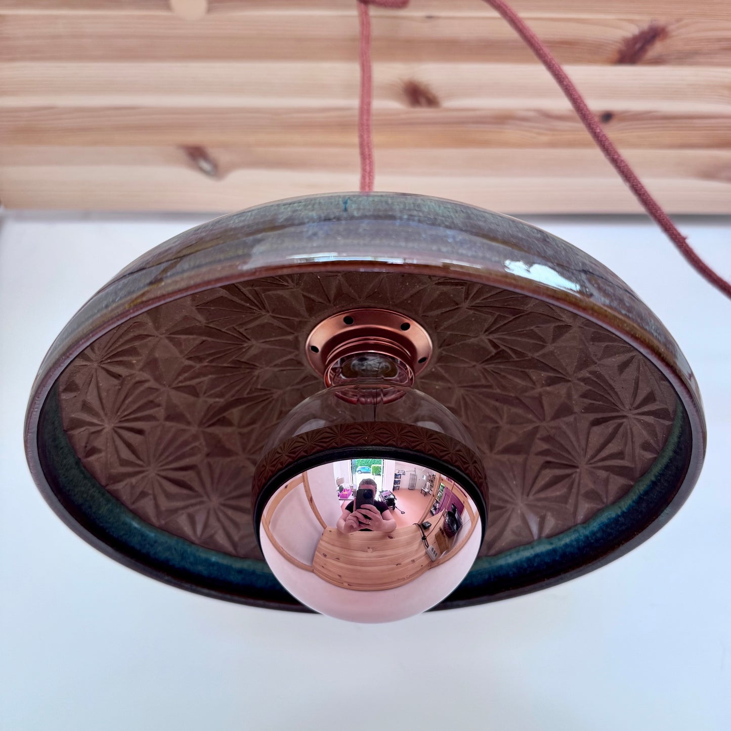 Hanglamp volledig licht uit