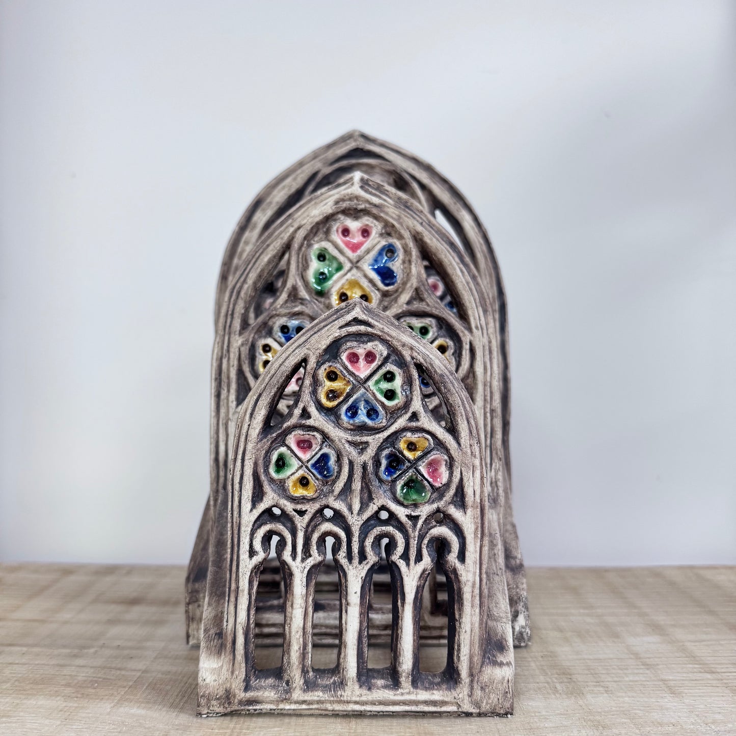 Cathedral - decoratief bouwwerk "glas in lood"
