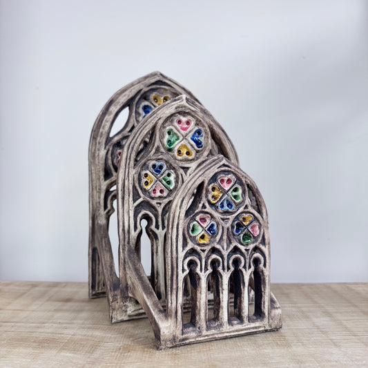 Cathedral - decoratief bouwwerk "glas in lood"
