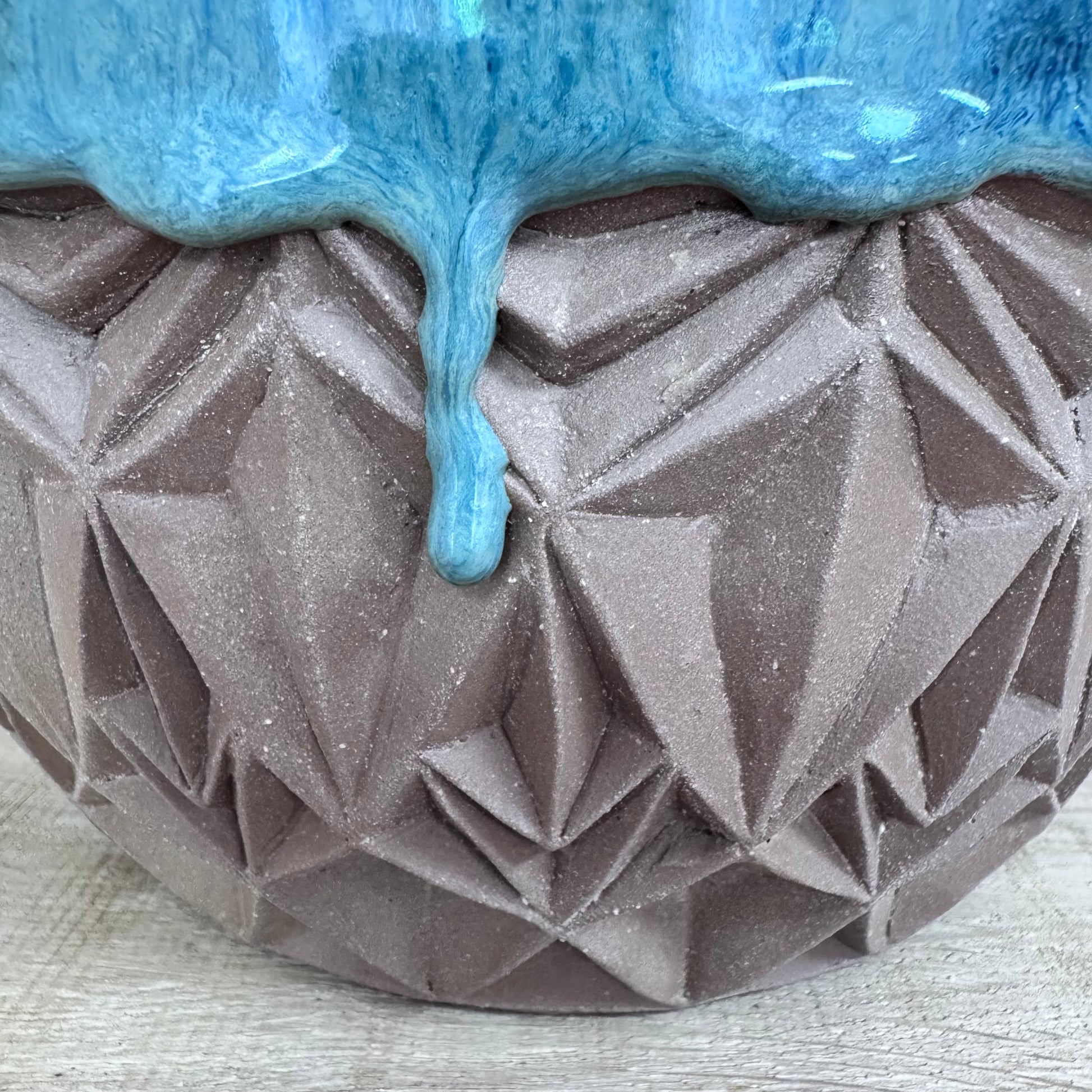 Lamp art deco groen detail